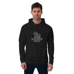 Black Wagon Posse - Unisex eco raglan hoodie